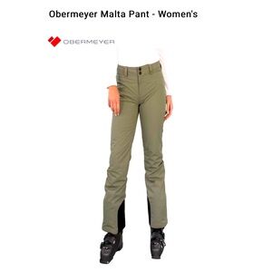 Obermeyer Women's Malta SkiPant new without tags size 10 short 30 inch inseam
